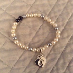 Cute Faux Pearl Bracelet